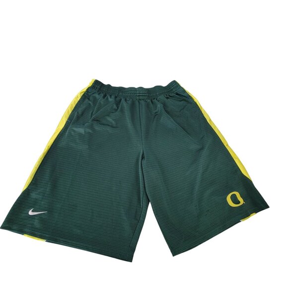 Nike Other - Nike Oregon Ducks Green & Yellow Athletic Shorts XL